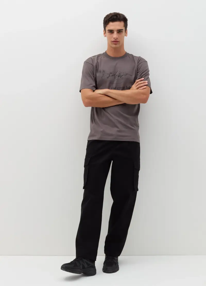 B.ANGEL T-shirt Uomo Grigio 3914926 miniatura 2