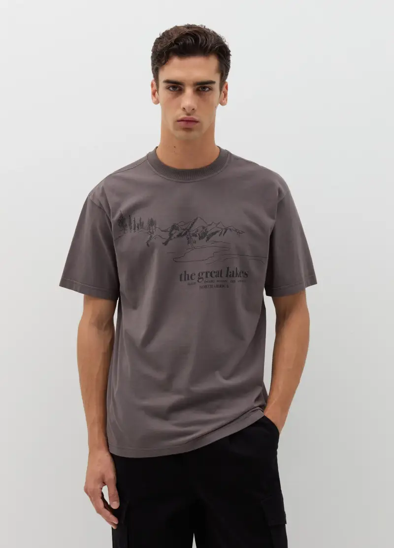 B.ANGEL T-shirt Uomo Grigio 3914926