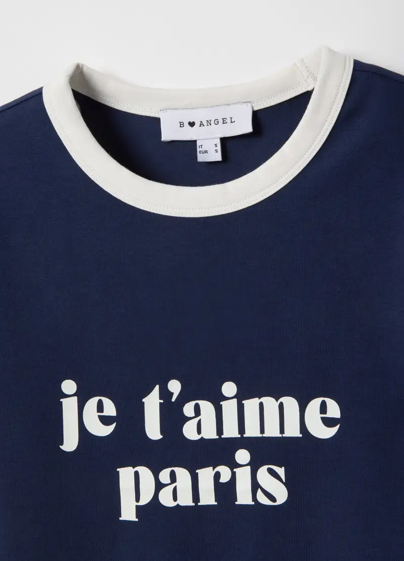 B.ANGEL T-shirt Donna Blu 4123087 miniatura 2