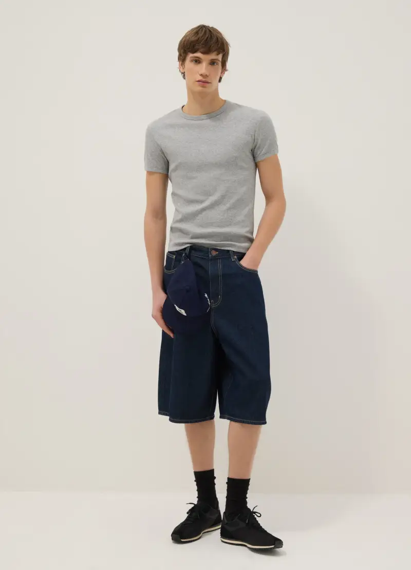 B.ANGEL T-shirt Uomo Grigio 4330334 miniatura 2