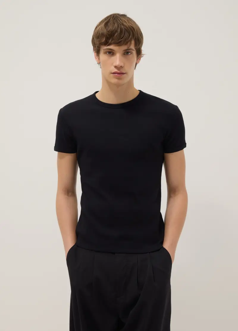 B.ANGEL T-shirt Uomo Nero 4330335 miniatura 3