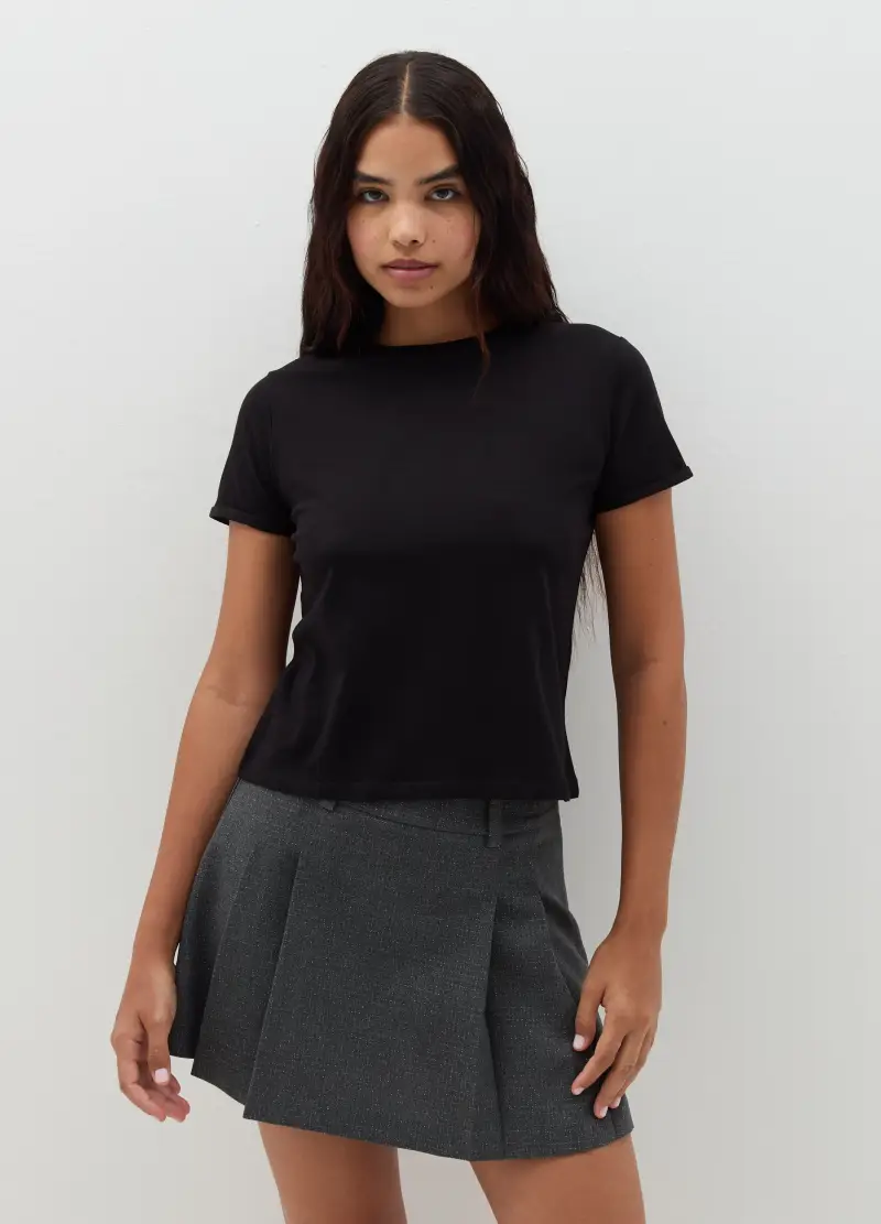 B.ANGEL T-shirt Donna Nero 3740990 miniatura 2