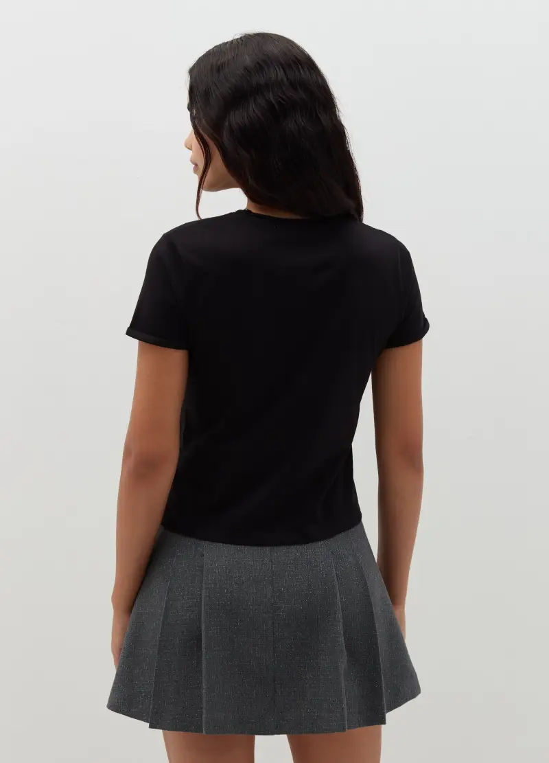 B.ANGEL T-shirt Donna Nero 3740990 miniatura 3