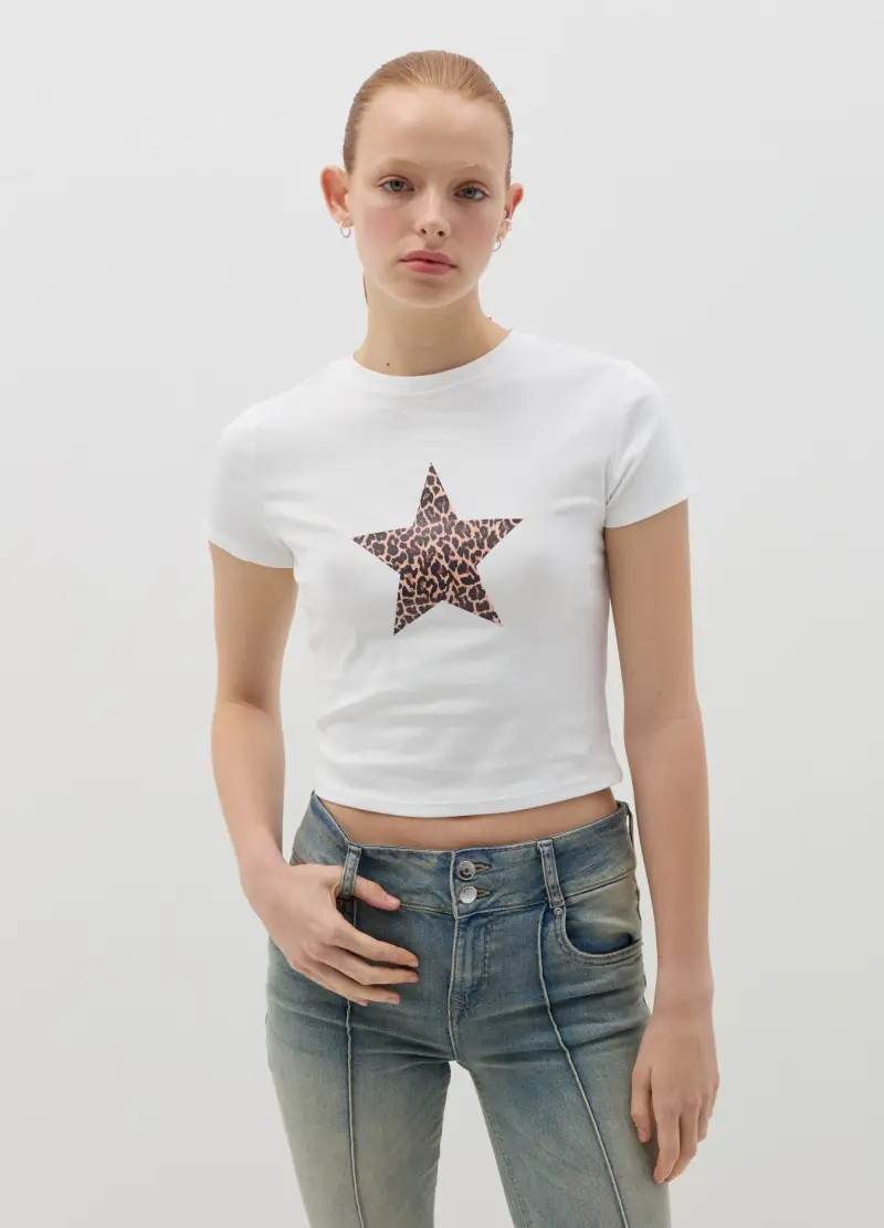 B.ANGEL T-shirt Donna Bianco 3914944 miniatura 2