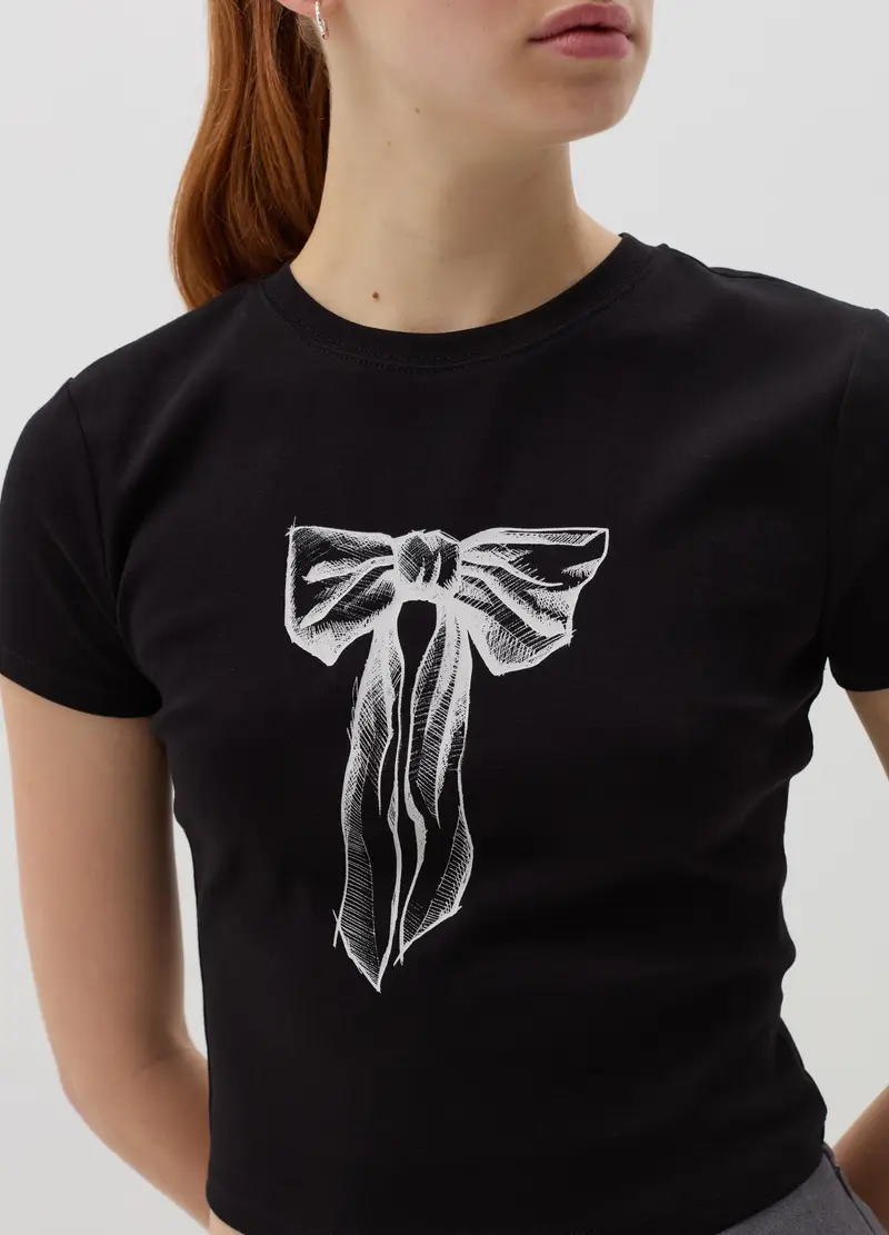 B.ANGEL T-shirt Donna Nero 4152718 miniatura 3