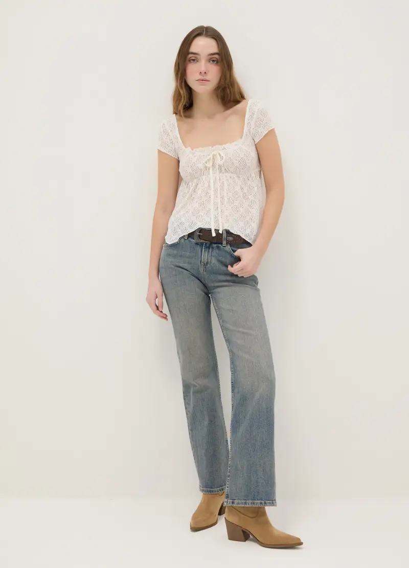 B.ANGEL T-shirt Donna Bianco 4329432 miniatura 2