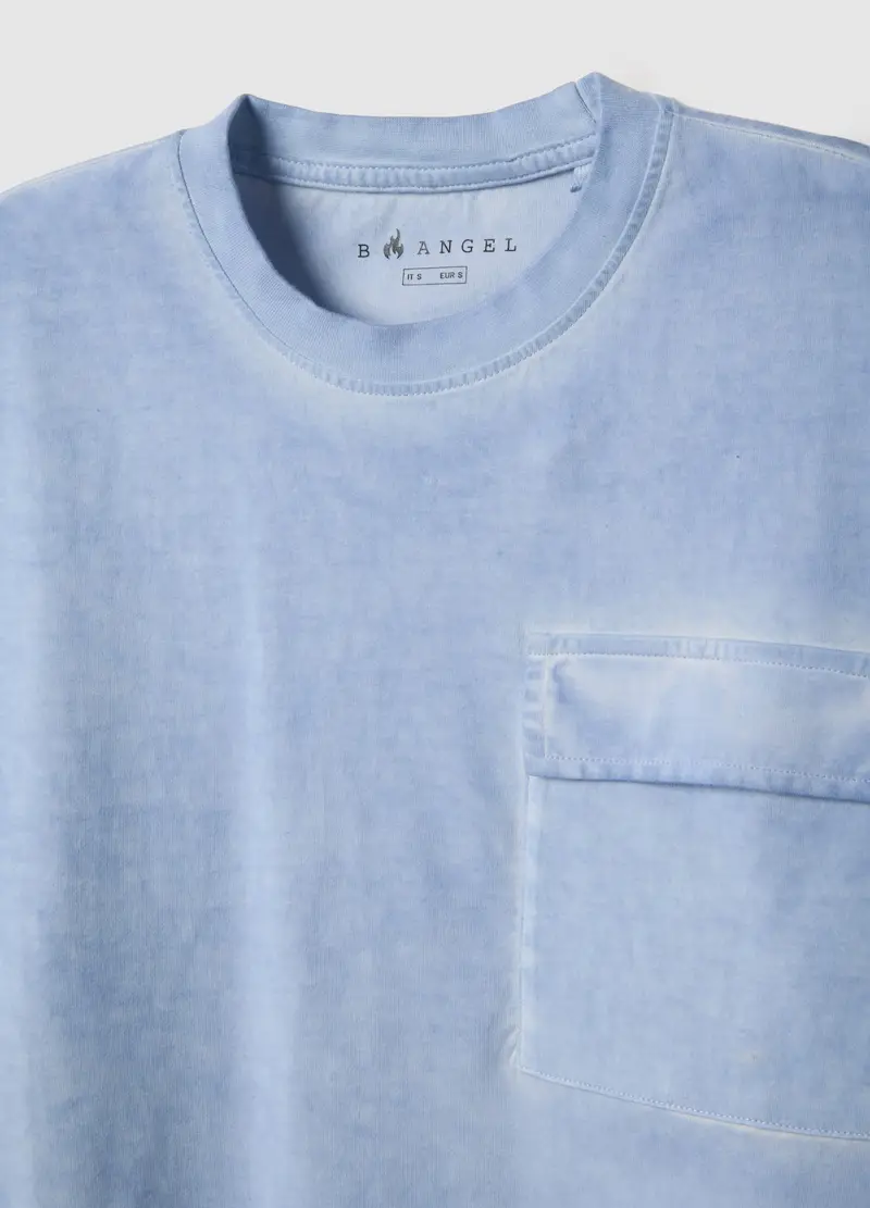 B.ANGEL T-shirt Uomo Azzurro 4068599 miniatura 2