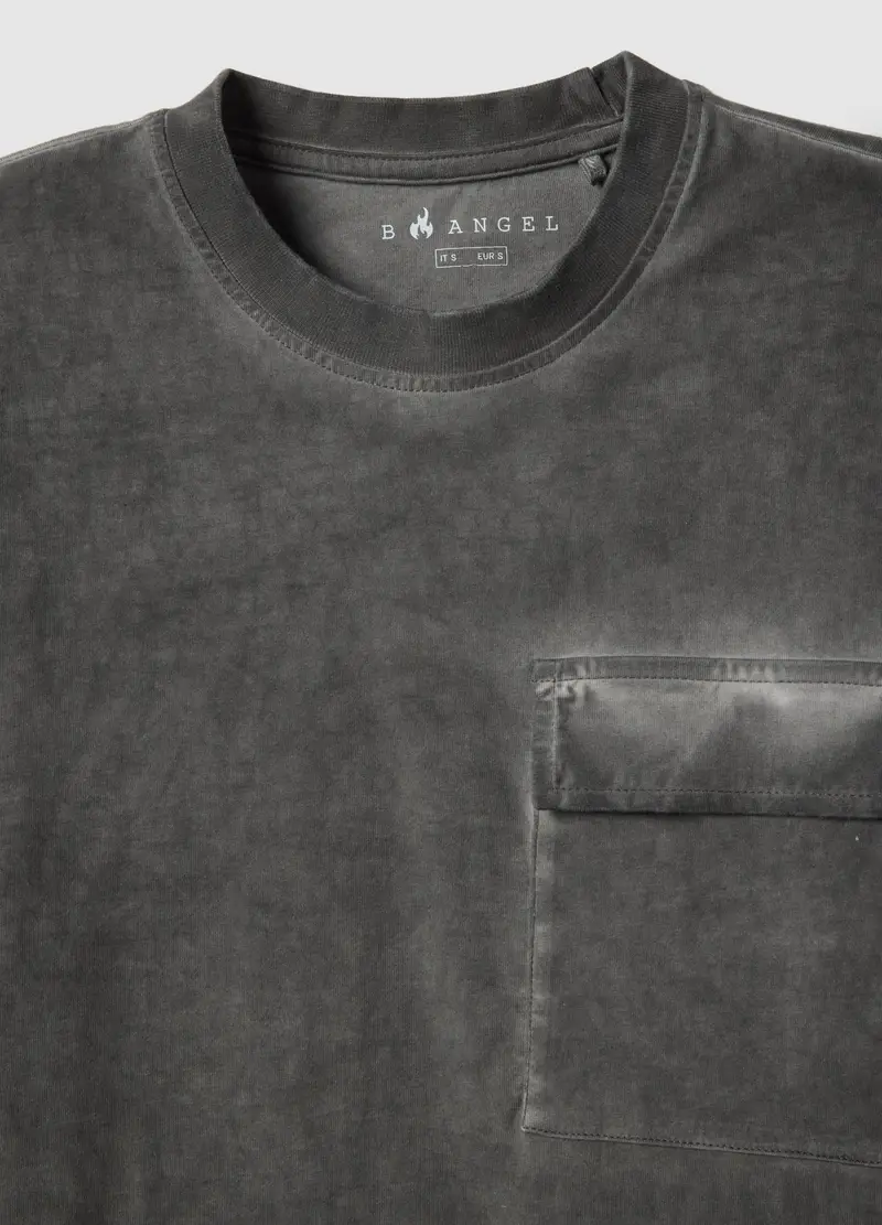 B.ANGEL T-shirt Uomo Grigio 4068601 miniatura 2