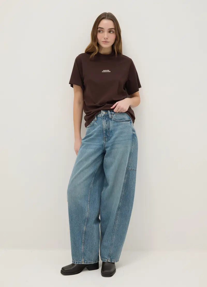 B.ANGEL T-shirt Donna Marrone 4329228 miniatura 2