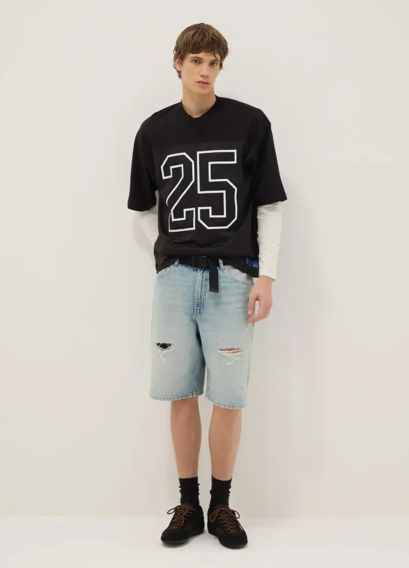 B.ANGEL T-shirt Uomo Nero 4330348 miniatura 2