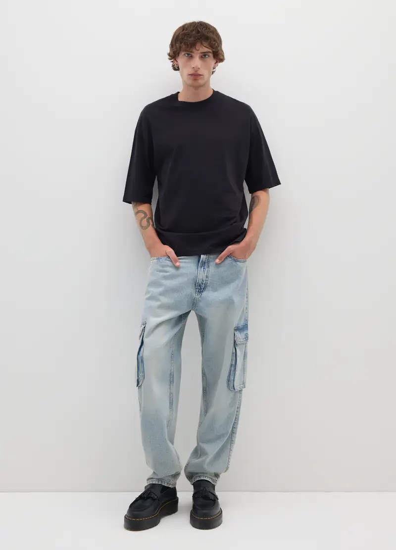 B.ANGEL T-shirt Uomo Nero 4328635 miniatura 2