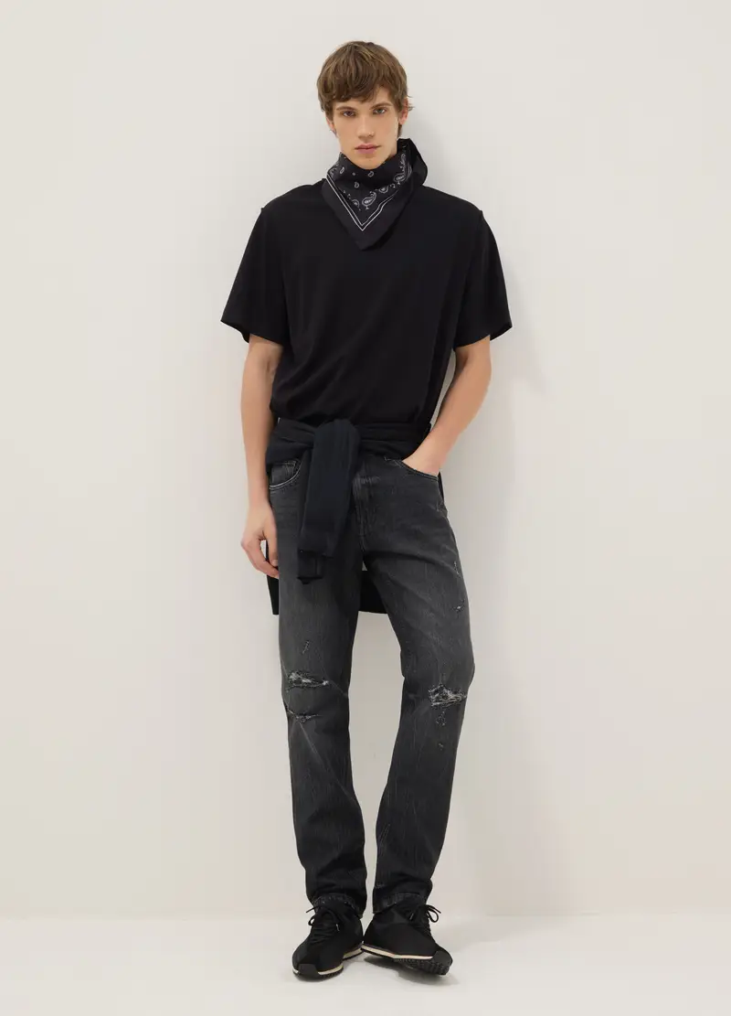 B.ANGEL T-shirt Uomo Nero 4330327 miniatura 2