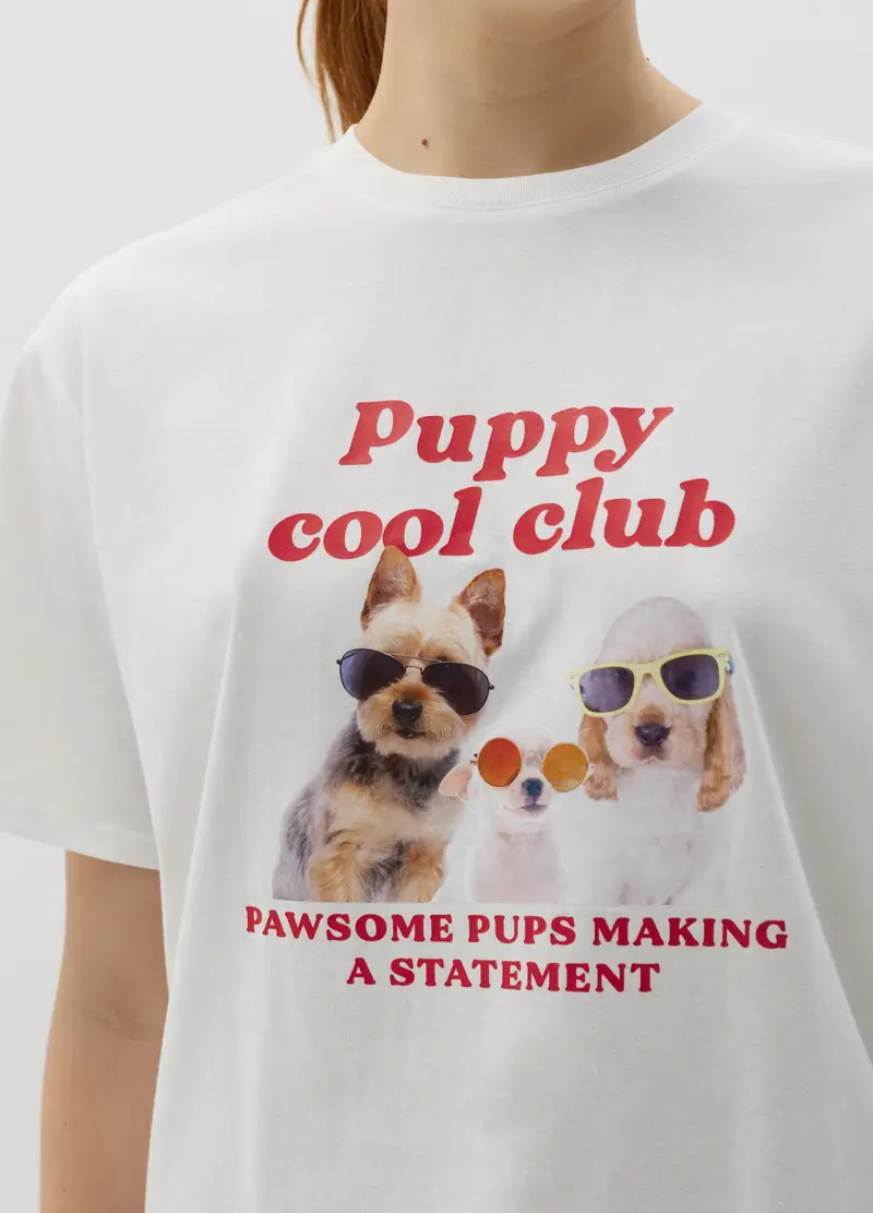 B.ANGEL T-shirt Donna Bianco 4306948 miniatura 3