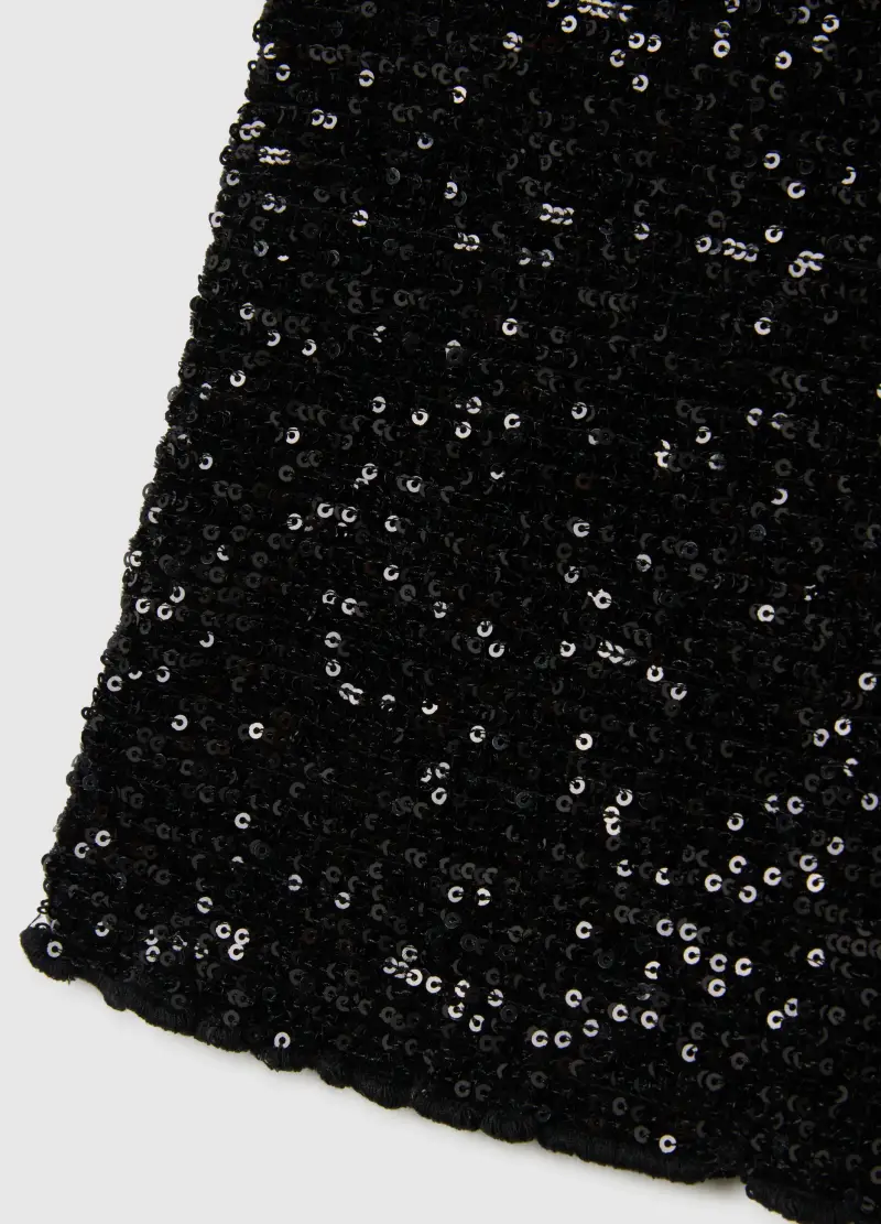 B.ANGEL Top Donna Nero 3048093 miniatura 2