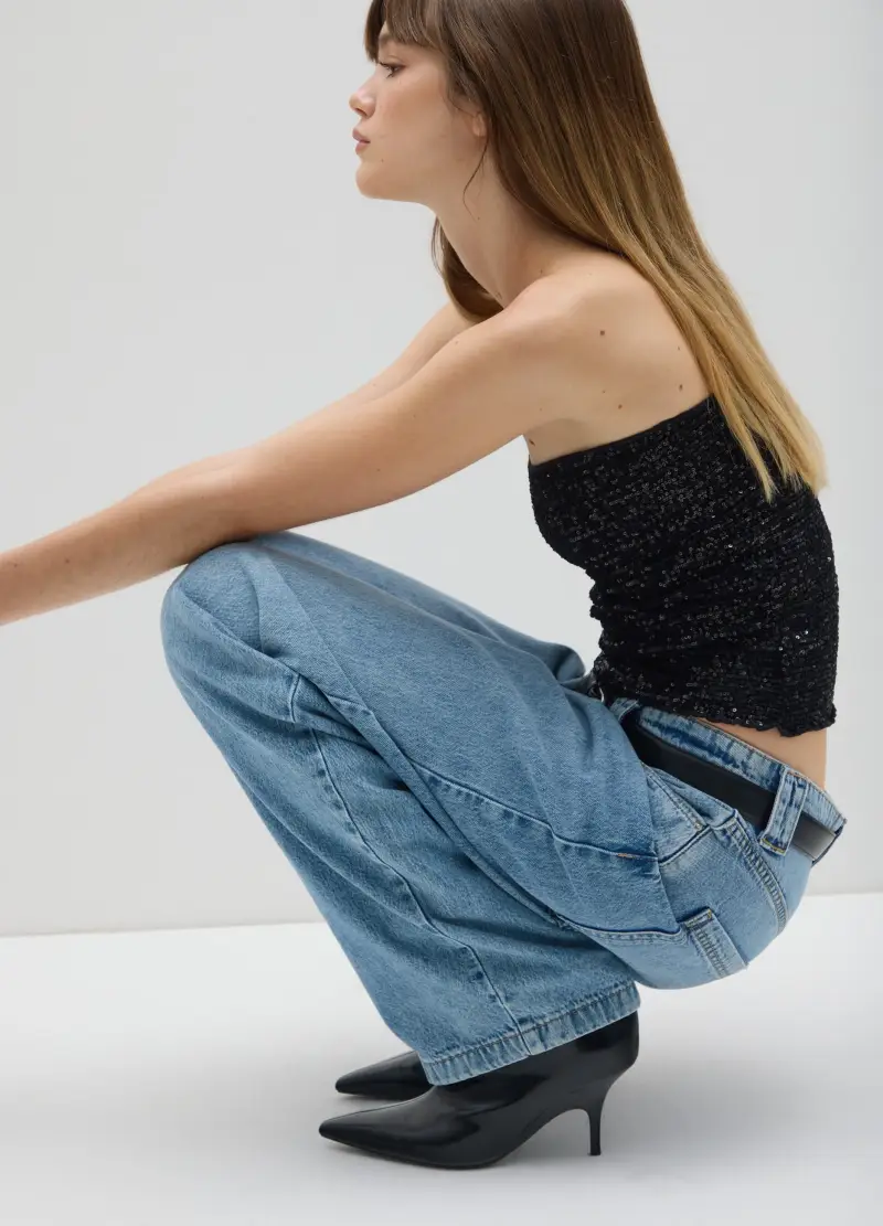 B.ANGEL Top Donna Nero 4153487