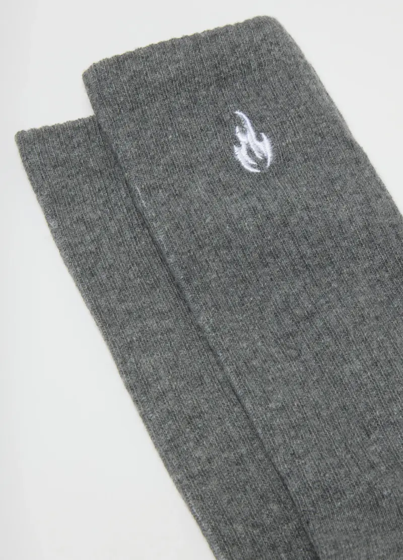 B.ANGEL Calze Uomo Grigio 3048586 miniatura 2