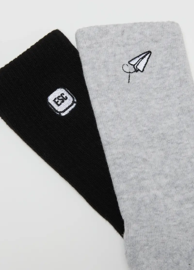 B.ANGEL Calze Uomo Nero 3048592 miniatura 3