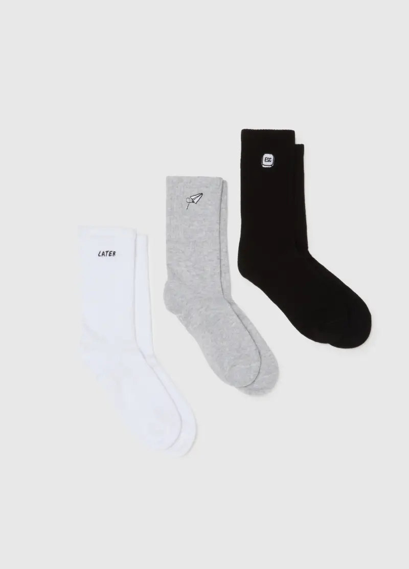 B.ANGEL Calze Uomo Nero 3048592