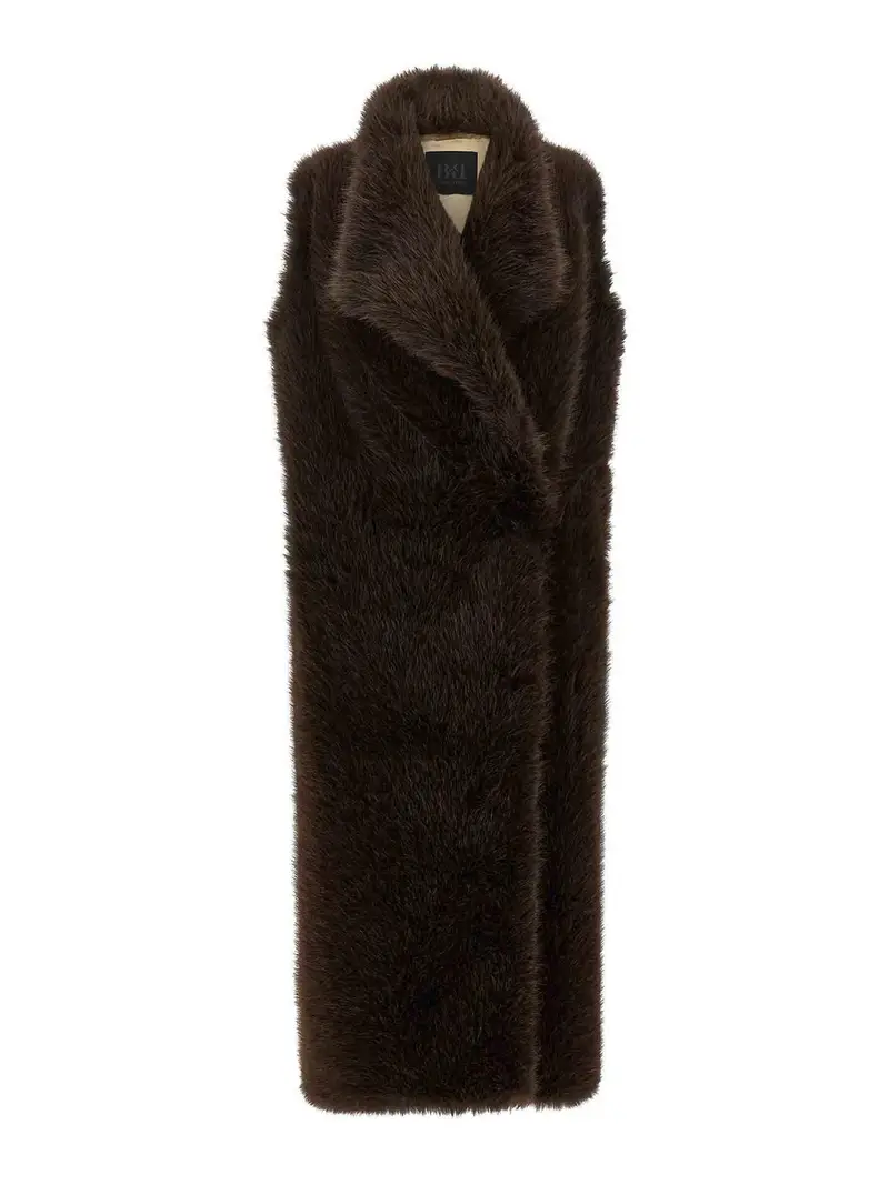 B&B Couture Gilet Marrone 4162323