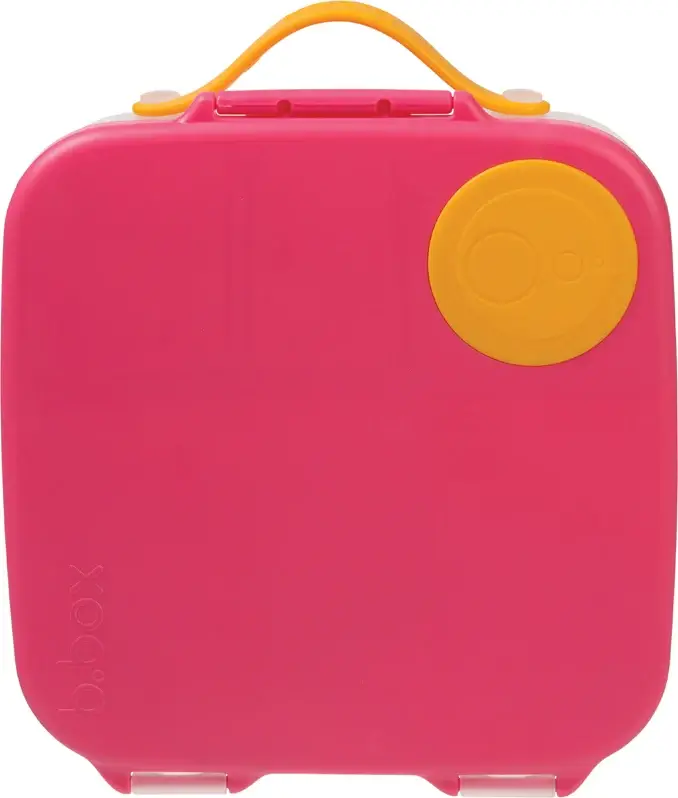 Snack Box grande porta-merenda Rosa Arancione 1 pz
