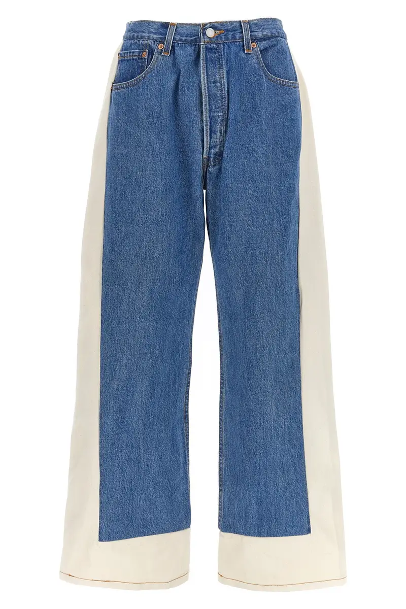 Jeans Reworked Slouch Blu