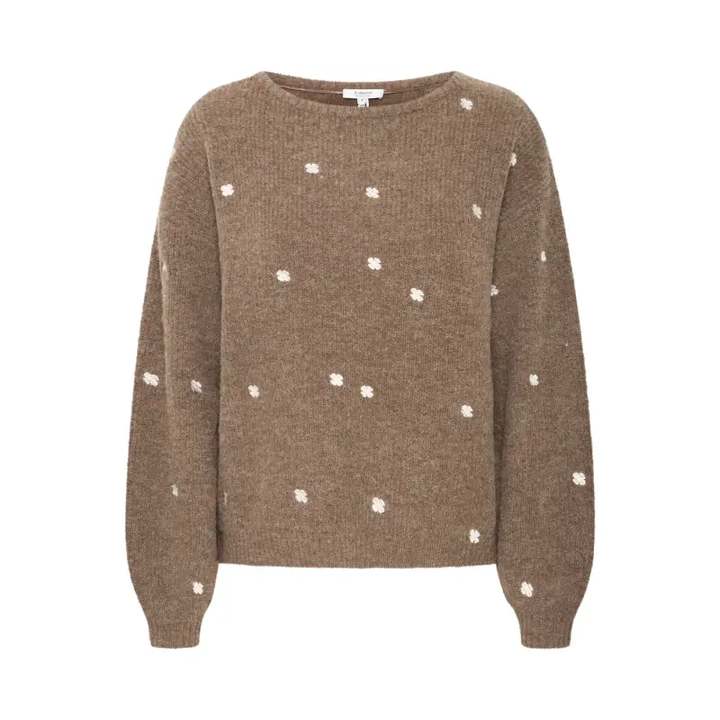 Maglione da donna b young Otiki Embroidery Jumper