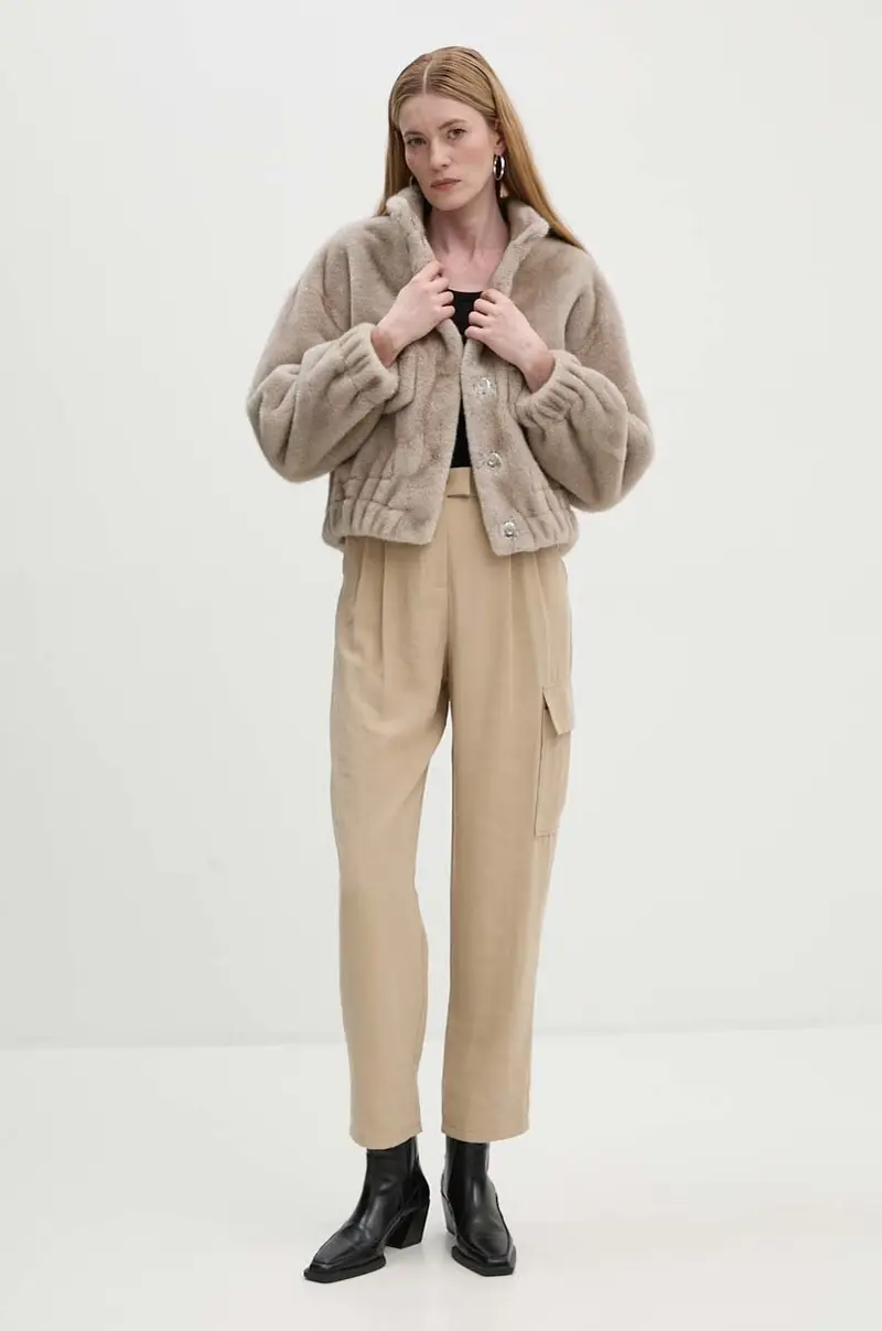 pantaloni Beige miniatura 2