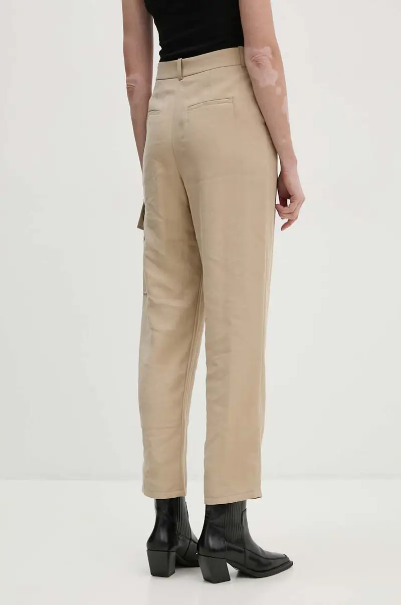 pantaloni Beige miniatura 3