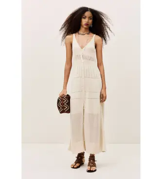 per donna 1E26JOEL Abito beige di Joelle (34), Casual, Cotone, Senza maniche / cinghie