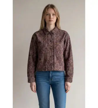 per donna 1E26TULL Giacca multicolore Tullia (34), Casual, Cotone Rosa