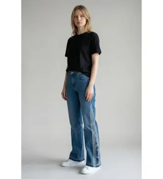 per donna 1E26VIVY Jeans blu vivaci (34), Casual, Cotone Blu medio