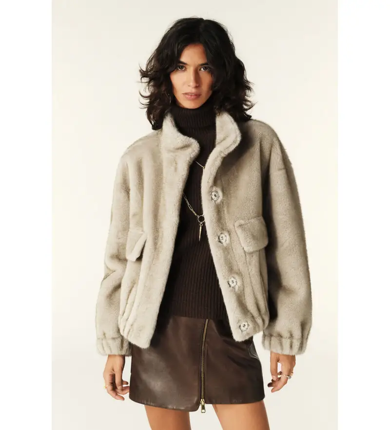 per donna 1H23PARO Giacca grigia Paros (40), Casual, Grigio, Poliestere