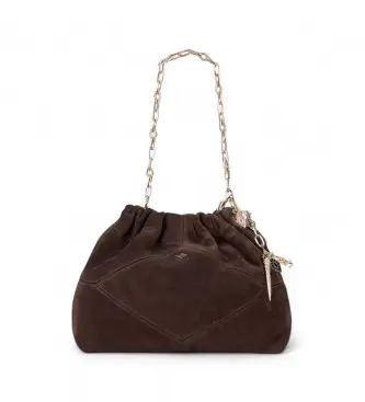 per donna 2H25MJTS Borsa in pelle color cioccolato June (OSFA), Marrone, Casual