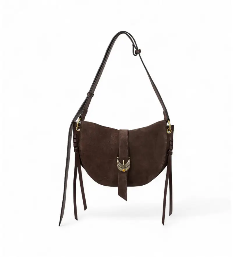 per donna 2H25SYSS Borsa da sella marrone (OSFA), Casual, Pelle