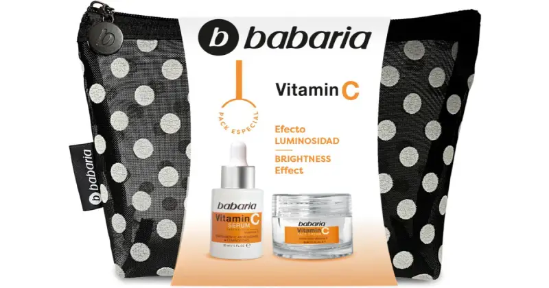 Borsa da toilette Babaria alla vitamina C 2024