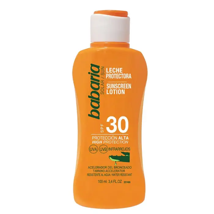 Crema Solare Lozione con Aloe Vera Spf30 200ml