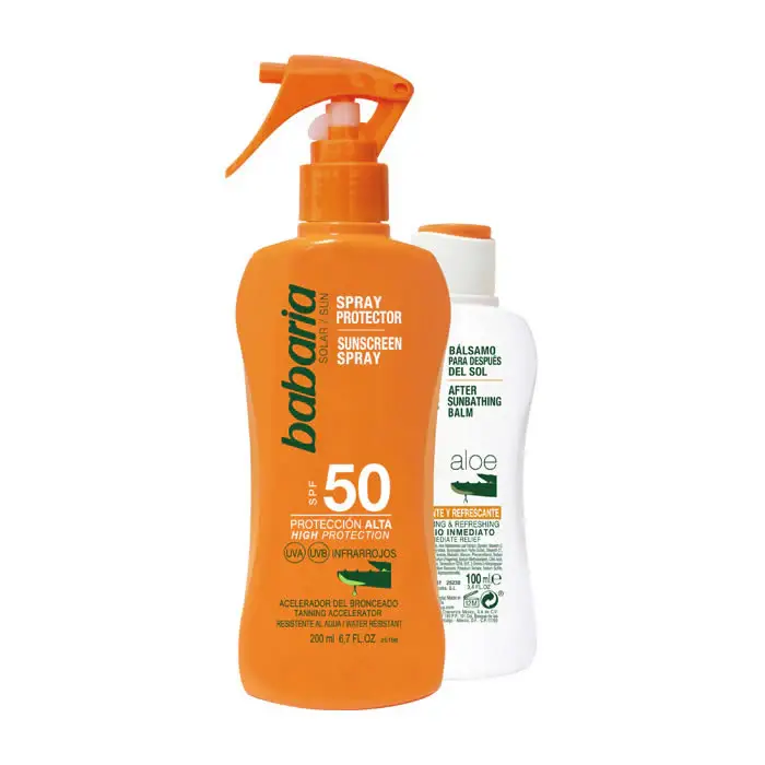 Crema Solare Spray Spf50 200ml Set 2 Pezzi
