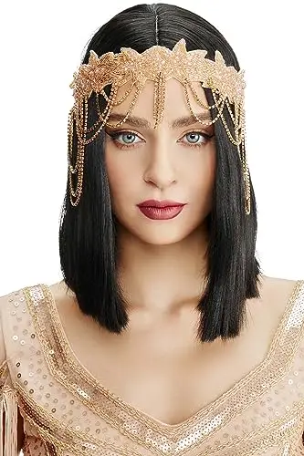 BABEYOND Anni '20 Copricapo Flapper Accessori anni '20 Accessori Gatsby Accessorio per capelli vintage da donna