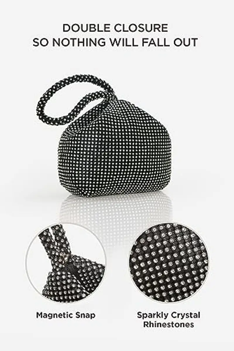 BABEYOND Pochette Donna Nero 1604071 miniatura 2