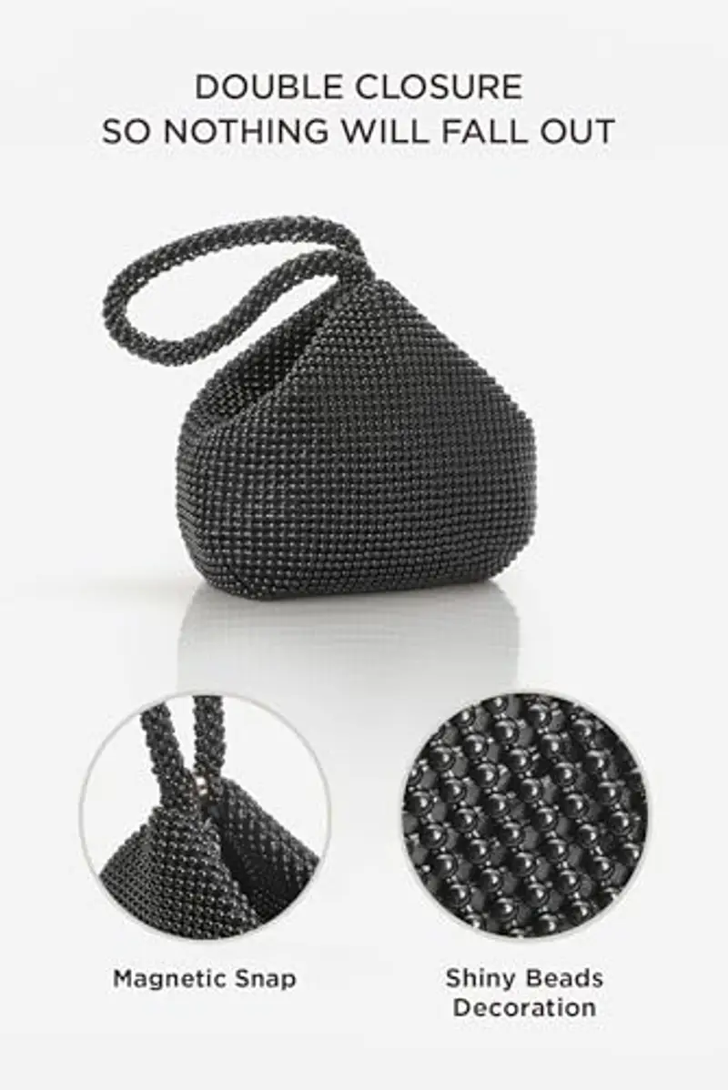 BABEYOND Pochette Donna Argento 1604070 miniatura 2