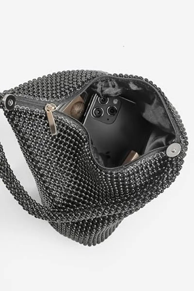 BABEYOND Pochette Donna Argento 1604070 miniatura 3