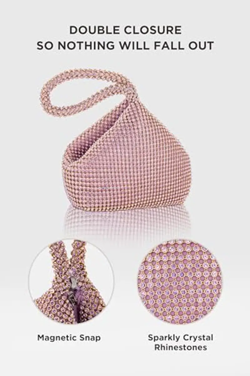 BABEYOND Pochette Donna Viola 1604072 miniatura 2