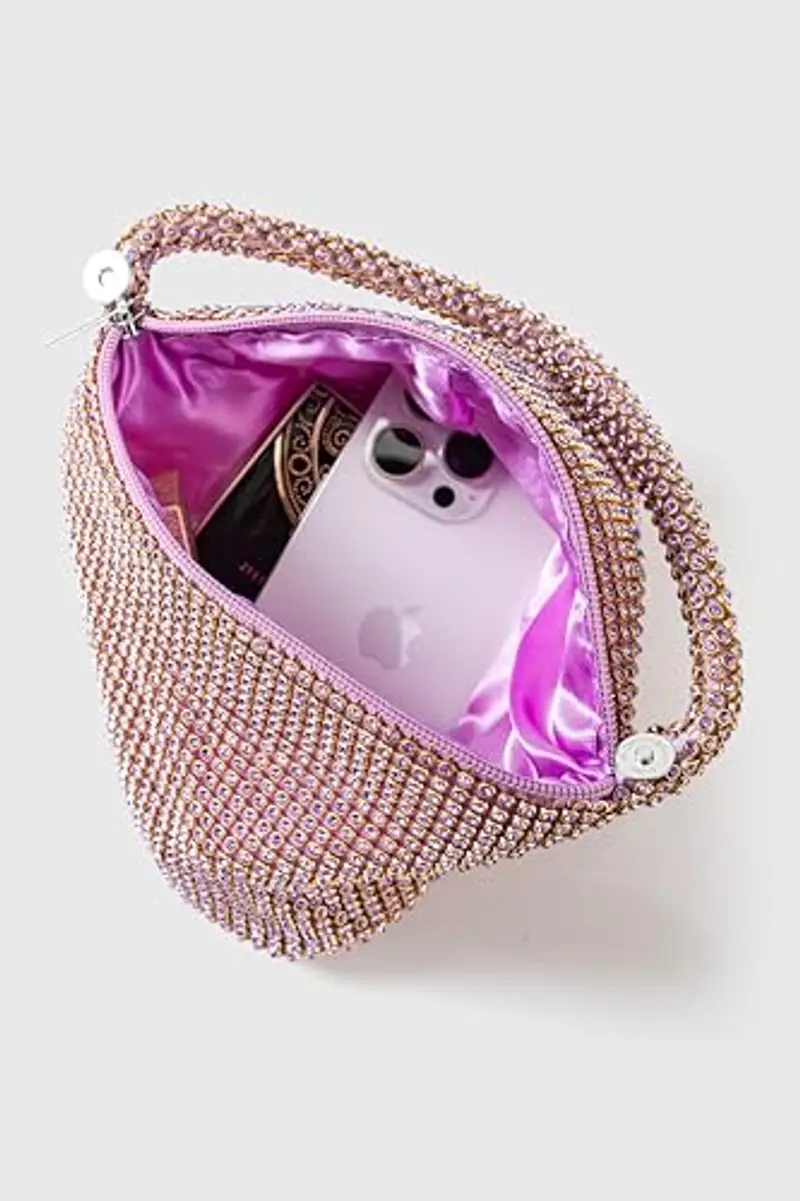 BABEYOND Pochette Donna Viola 1604072 miniatura 3