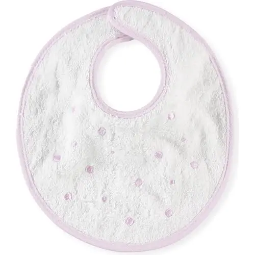 BABIDU 611 Bavaglino, Rosa Pallido, Girare Unisex Baby