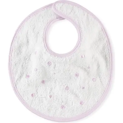 BABIDU 611 Bavaglino, Rosa Pallido, Girare Unisex Baby miniatura 2