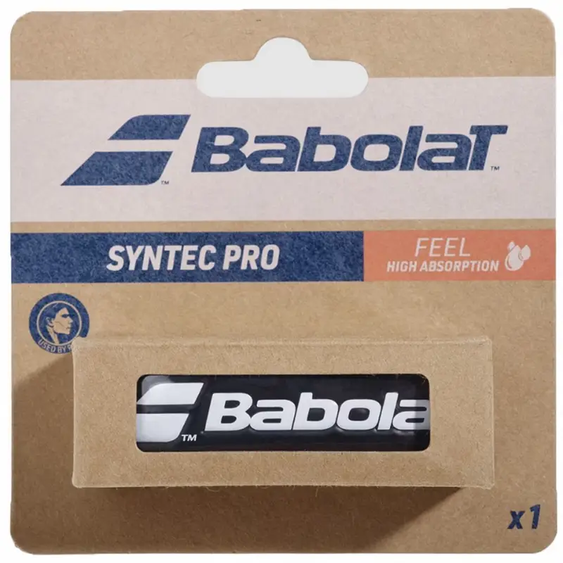 impugnatura Racchetta Tennis Syntetic Pro Nero TU