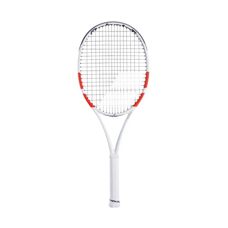 Pure Strike 100 Bianco Rosso - Racchetta Tennis L2