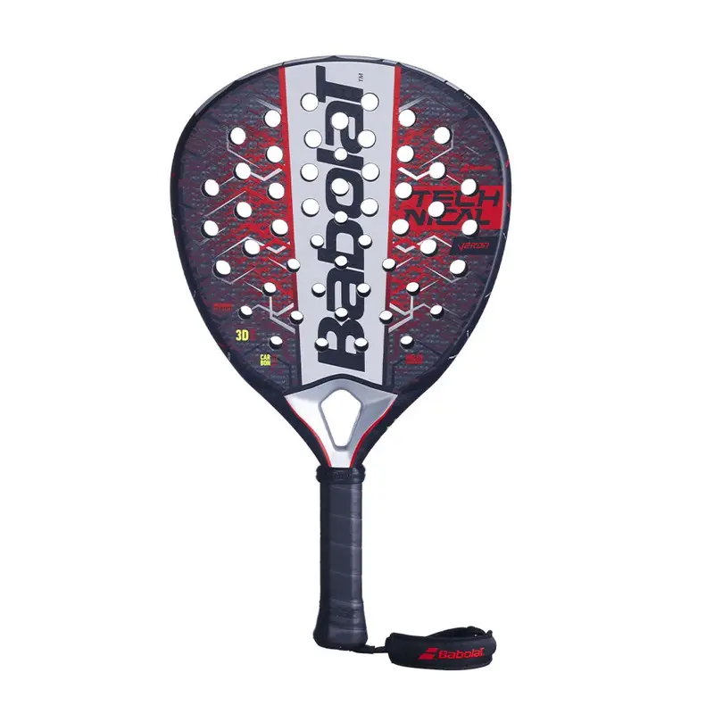 Technical Veron Rosso Nero Bianco - Racchetta Padel TU