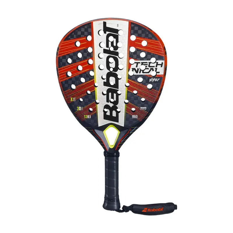 Technical Viper Rosso Nero - Racchetta Padel Uomo TU