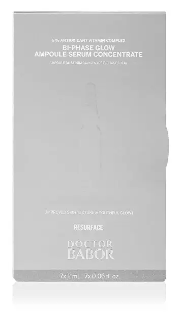 Fiale per pelle spenta e stanca Doctor Babor Glow Bi-Phase (Siero Concentrato in Fiale) 7 x 2 ml